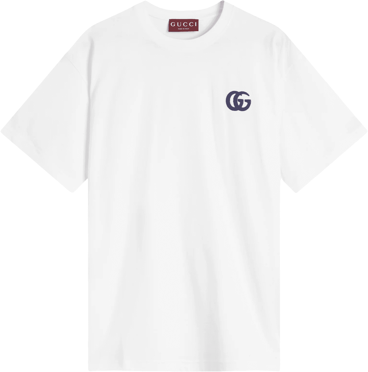 T-shirt Gucci GG Logo Blanc