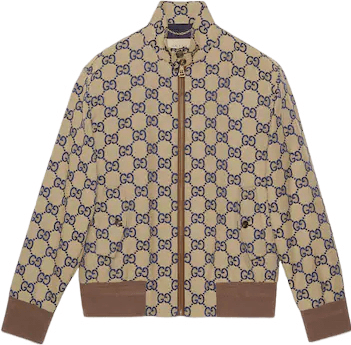 Gucci Veste Bomber GG Monogram Canvas