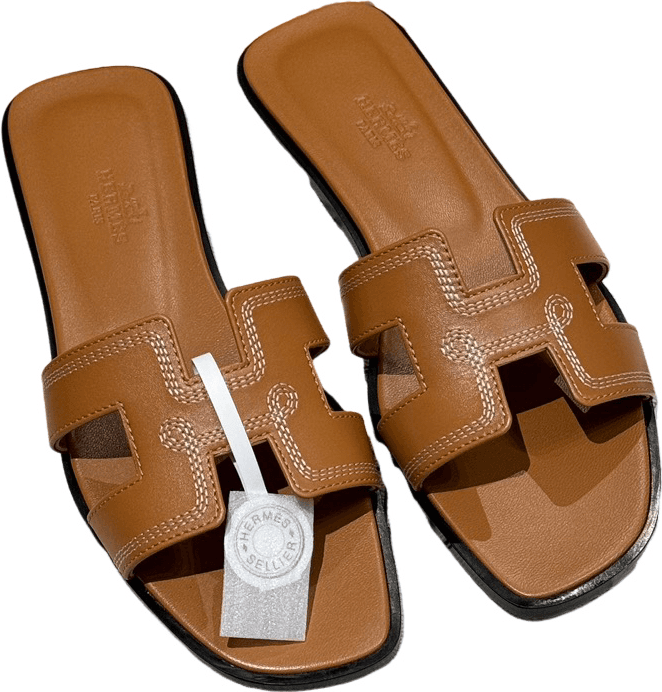 Hermès Oran Sandales Cuir Taurillon