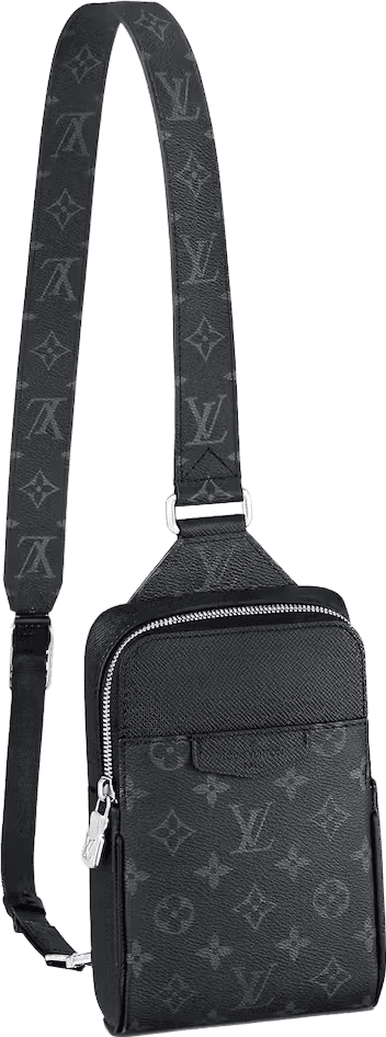 Louis Vuitton Sac Bandoulière Monogram Canvas Noir