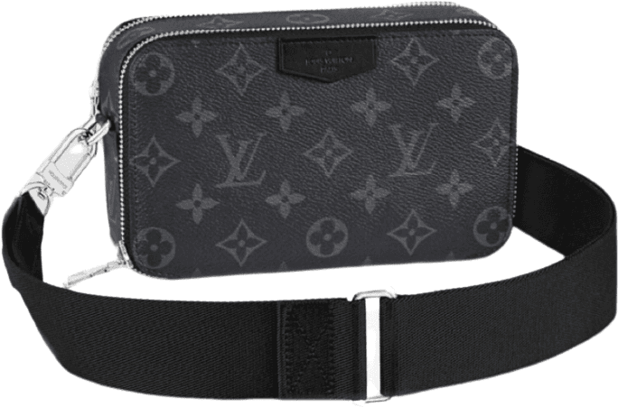 Louis Vuitton Pochette Voyage MM Monogram Eclipse