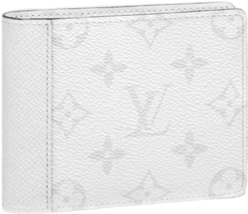 Portefeuille Louis Vuitton Monogram Canvas Blanc