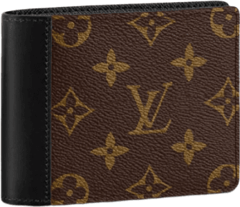 Portefeuille Louis Vuitton Monogram Canvas Marron et Noir
