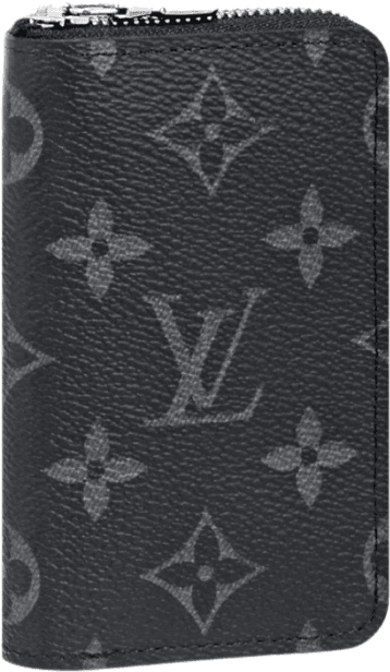 Louis Vuitton Zippy Compact Monogram Canvas Noir