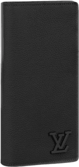 Portefeuille Louis Vuitton Brazza Cuir Noir