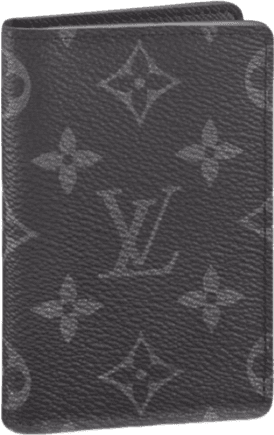 Portefeuille Louis Vuitton Monogram Canvas Gris