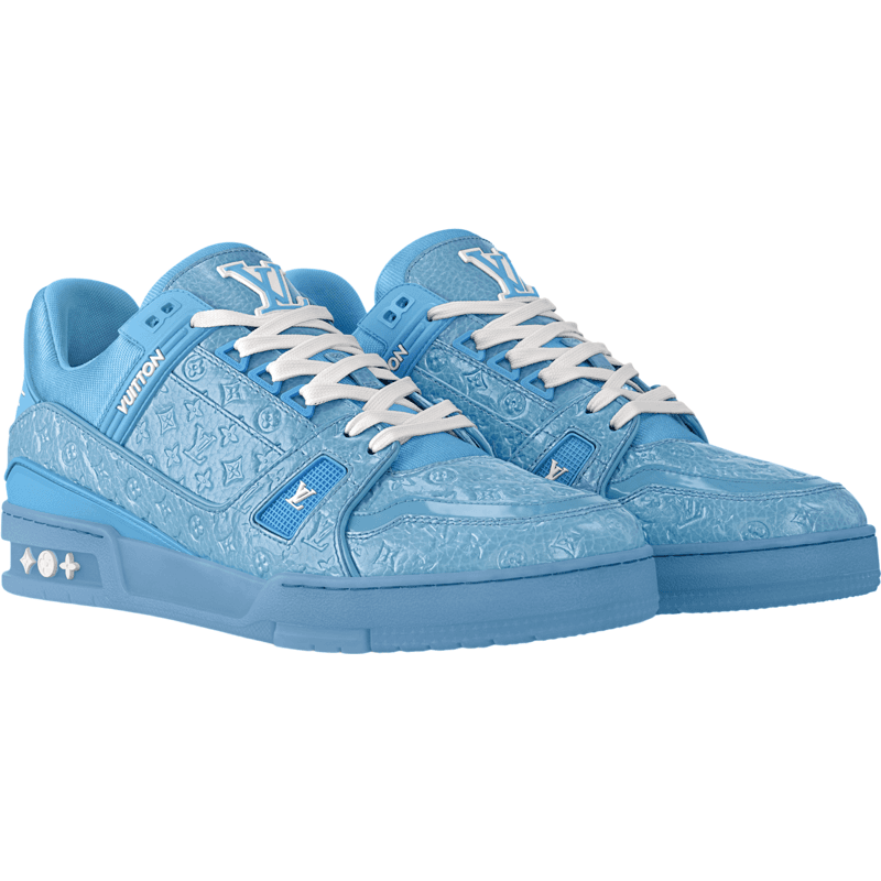 Sneakers Louis Vuitton Trainers Bleu