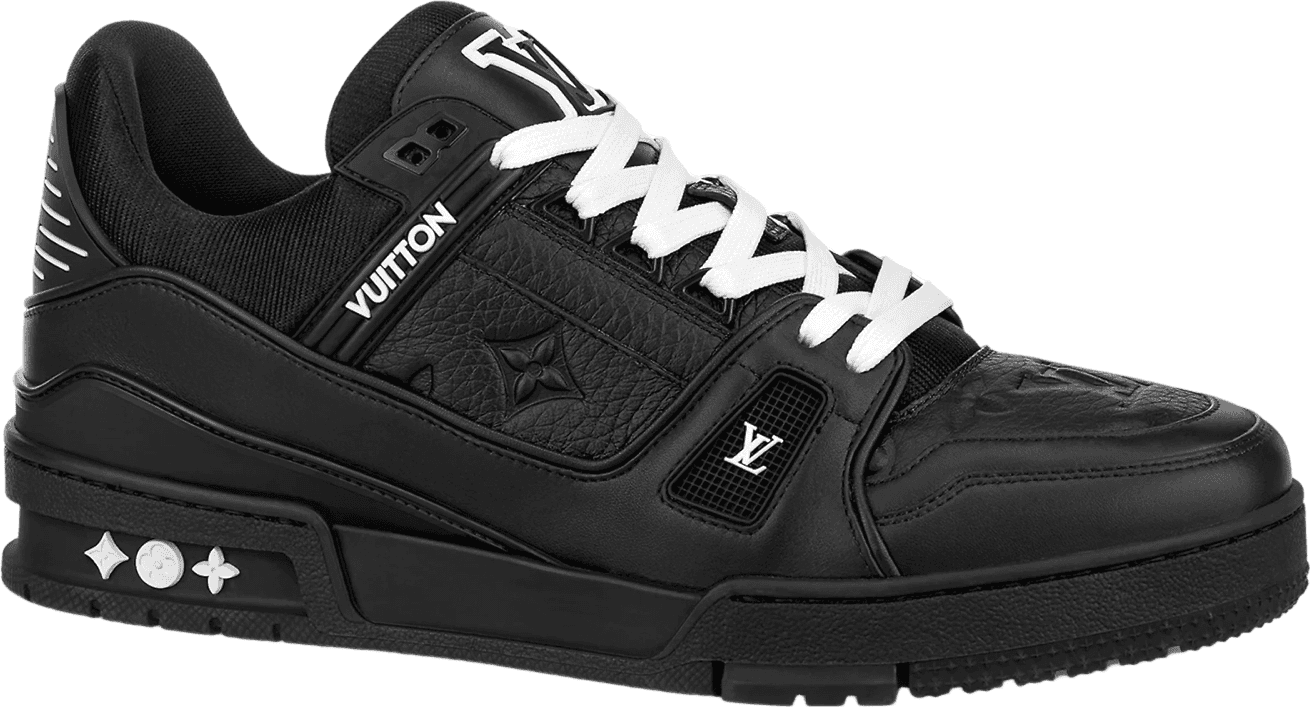 Sneakers Louis Vuitton Trainers Noir et Blanche