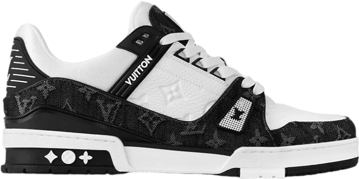 Sneakers Louis Vuitton Trainers Black And White Quality