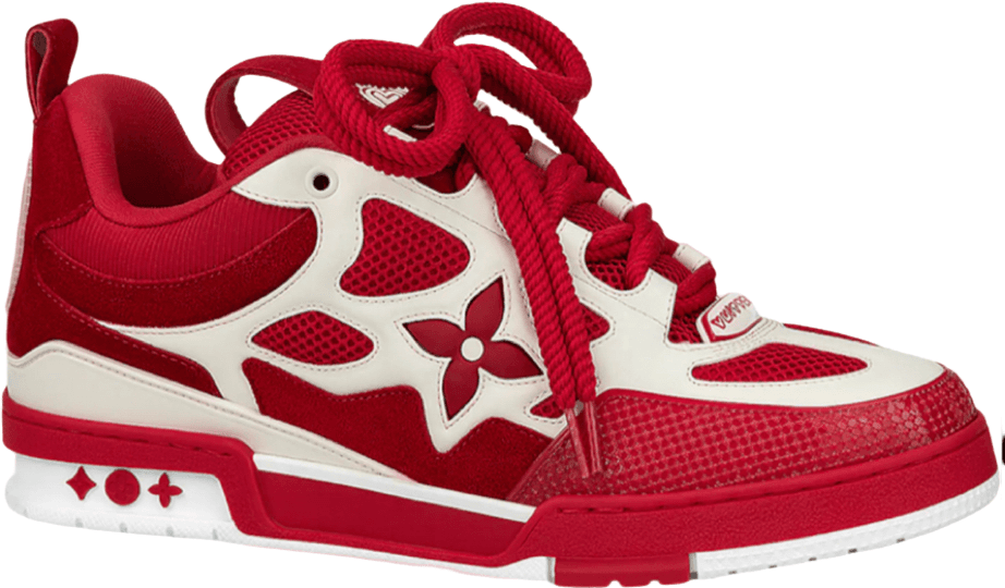 Sneakers Louis Vuitton Skate Red