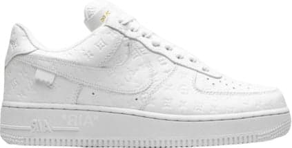 Air Force 1 X Louis Vuitton Full White