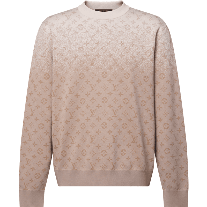Pull Col Rond Louis Vuitton Beige