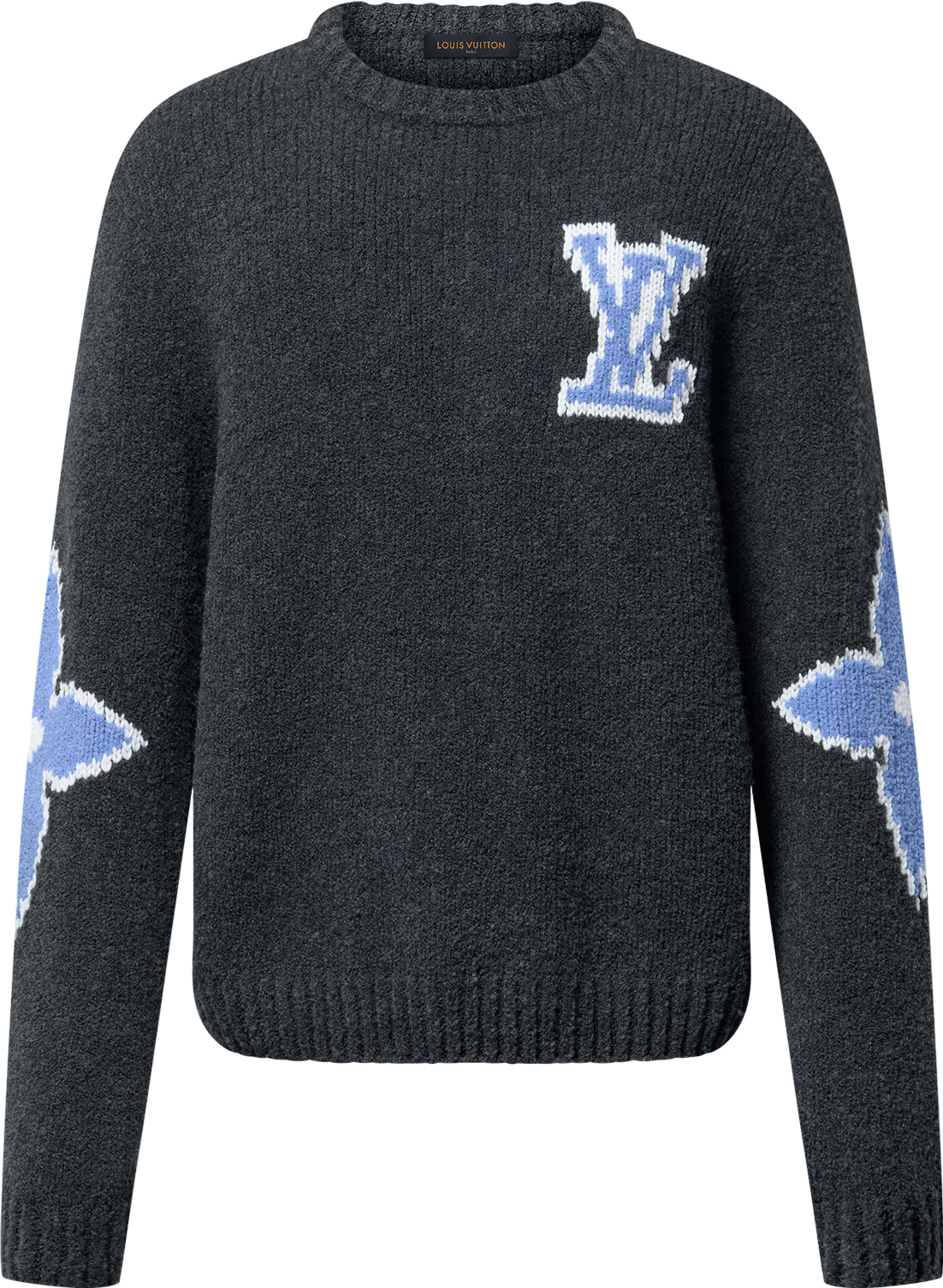 Louis Vuitton Pull Mélange en Laine Épaisse