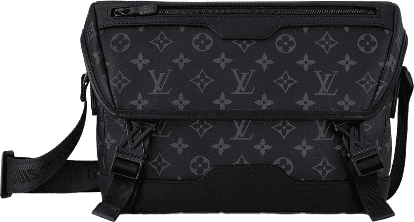 Sac Messenger Voyager Pm Toile Monogram Eclipse