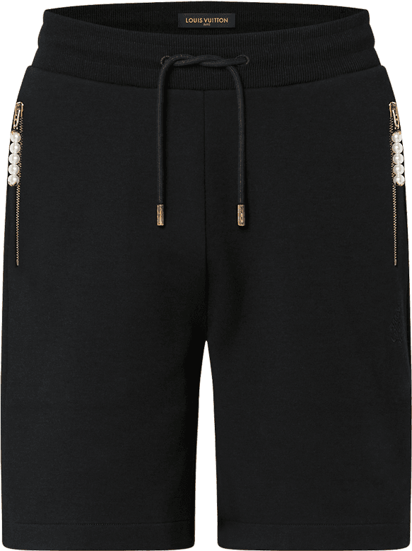 Short Louis Vuitton en Jersey Brodé