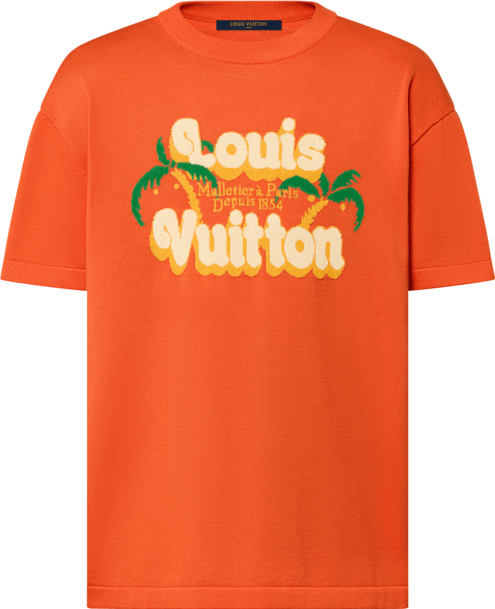 Tee-shirt Louis Vuitton Manches Courtes en Coton