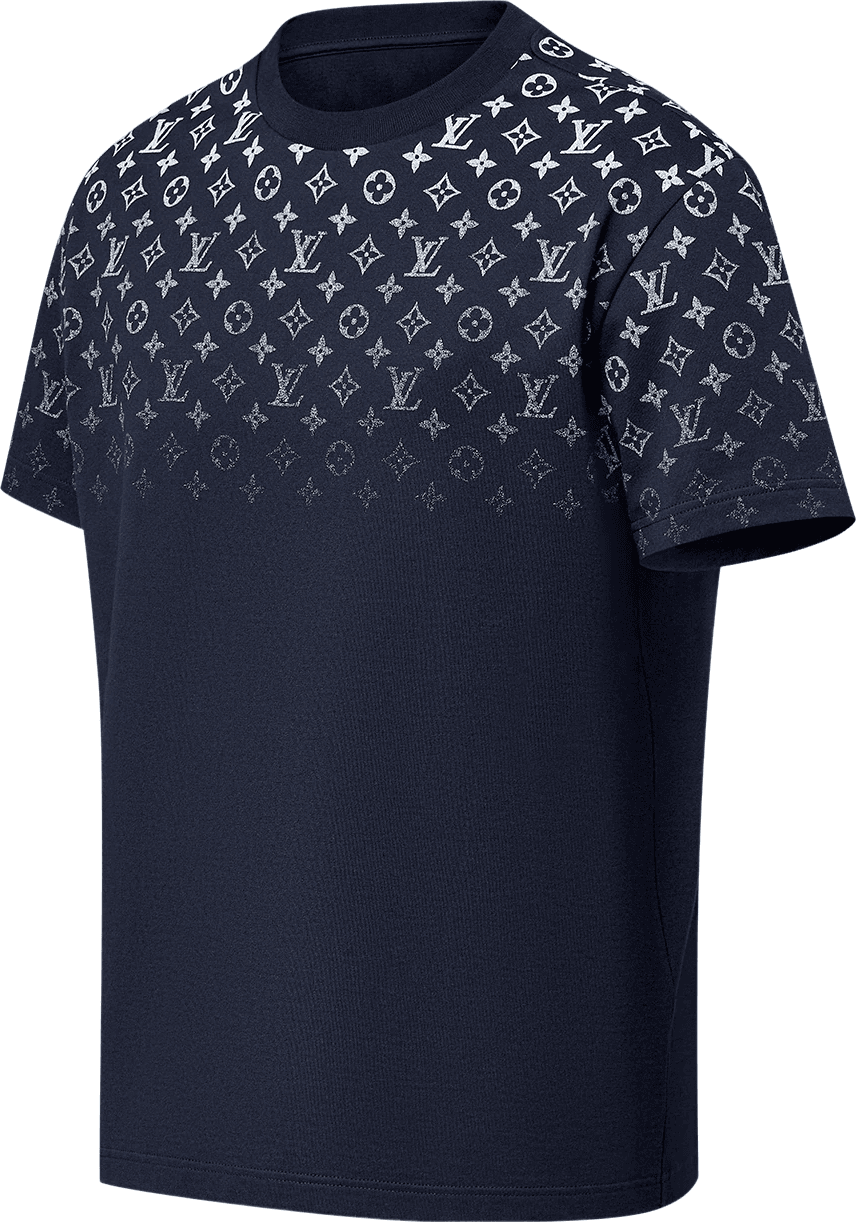 Tee-shirt Monogram Gradient Coton Louis Vuitton