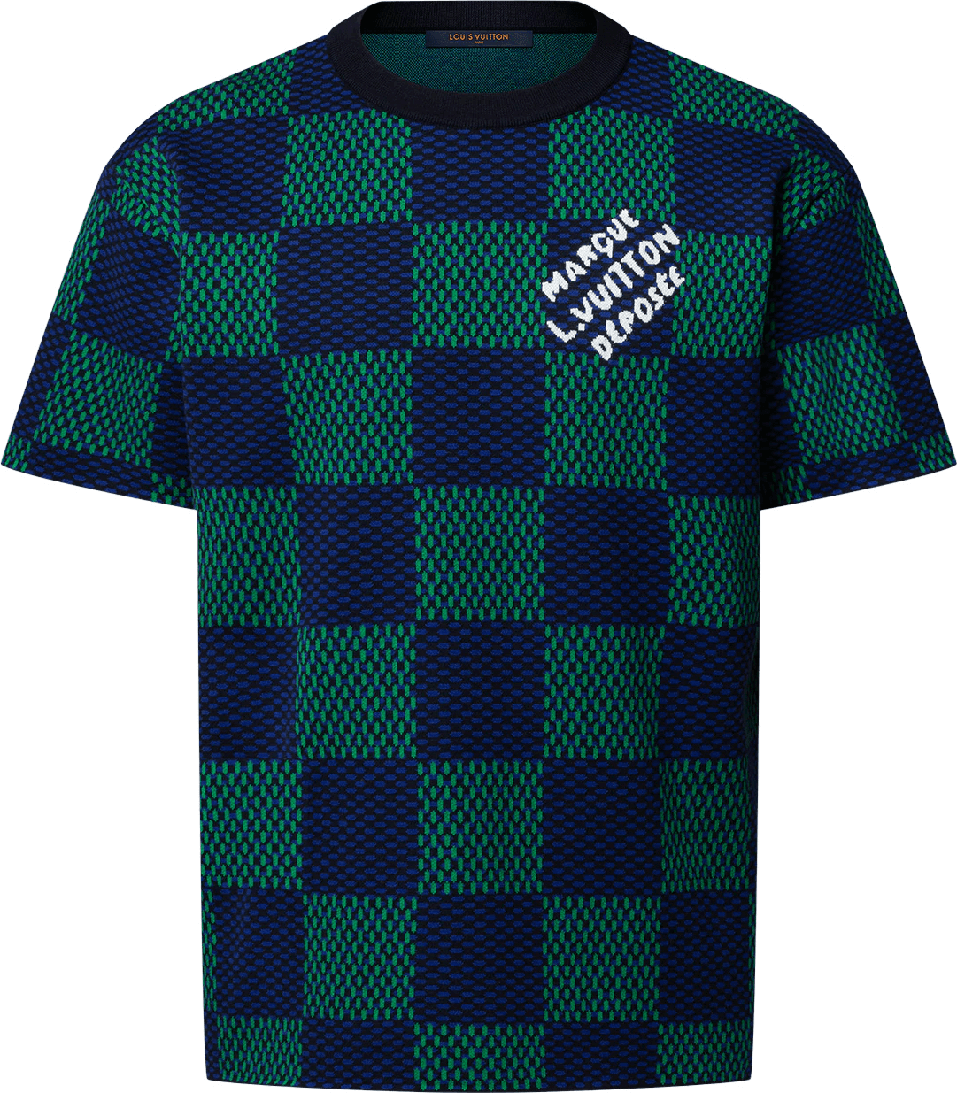 T Shirt Louis Vuitton Maille Damier