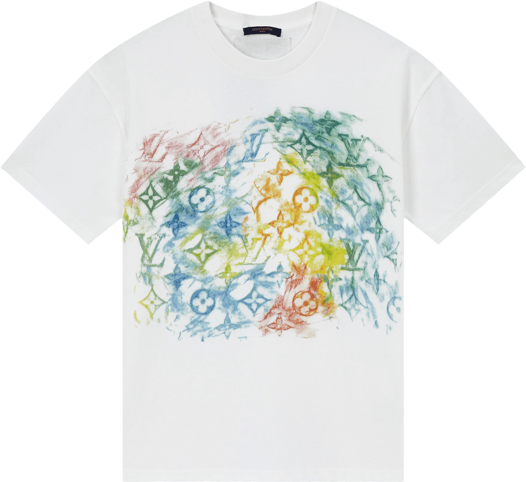 T Shirt Louis Vuitton Pastel Monogram