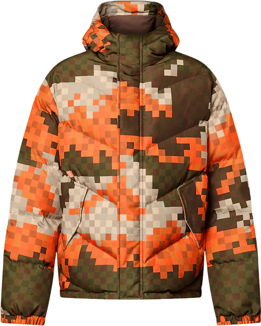 Doudoune Imprimée Louis Vuitton