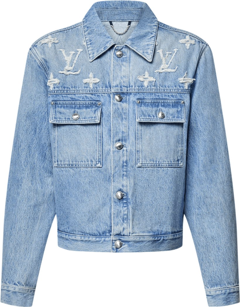 Veste Trucker Denim Louis Vuitton