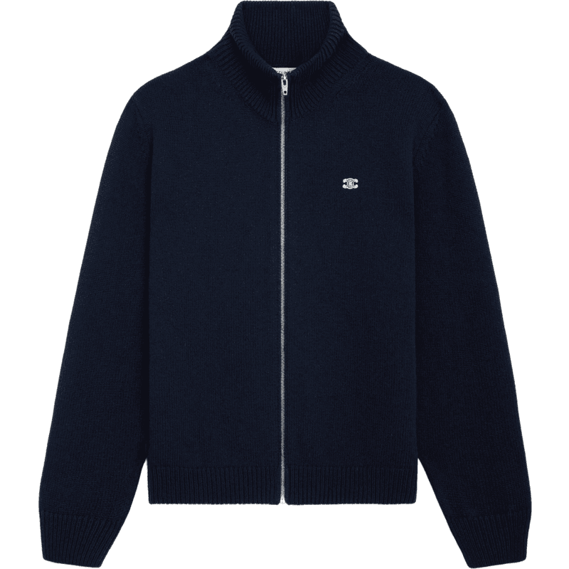 Pull Camionneur Triomphe Laine Cachemire Off-White