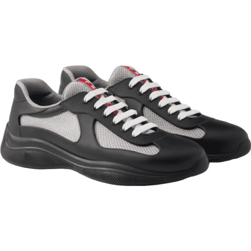 Sneakers Prd America ´ S Cup Black Gomme & Tissu Bike