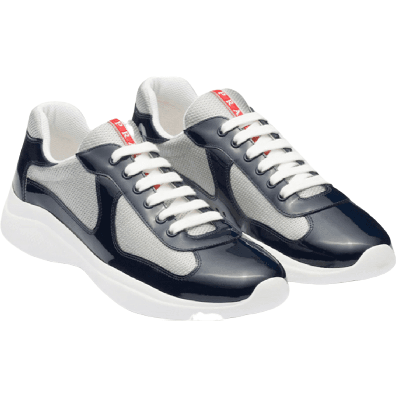 Sneakers Prd America ´ S Cup Tissu Bike Lisse Blue Night V3s ️