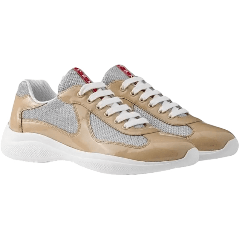 Sneakers Prd America ´ S Cup Beige Tissu Bike Lisse V3s