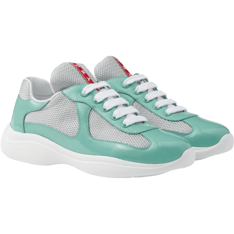 Sneakers Prd America ´ S Cup Vert Jade Tissu Bike Lisse V3s