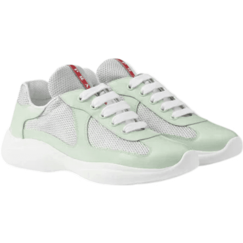 Sneakers Prd America ´ S Cup Green Pastels Tissu Bike Lisse V3s