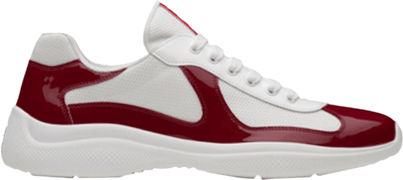 Sneakers Prd America ´ S Cup Bordeaux Tissu Bike Lisse
