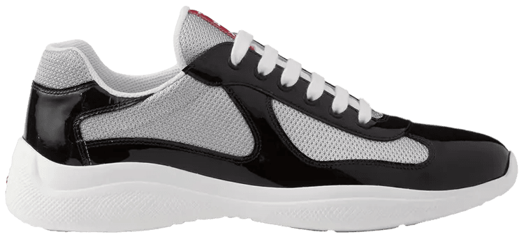 Sneakers Prd America ´ S Cup Noir et Blanc Tissu Bike Lisse