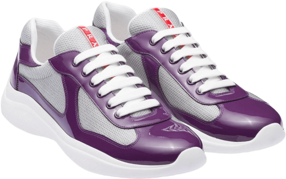 Sneakers Prd America ´ S Cup Tissu Bike Lisse Purple V3s
