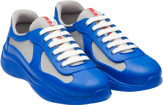 Sneakers Prd America ´ S Cup Blue Gomme & Tissu Bike