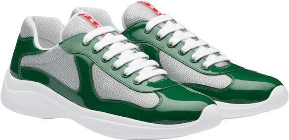 Sneakers Prd America ´ S Cup Gomme & Tissu Bike Green