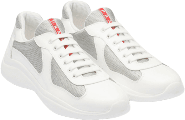 Sneakers Prd America ´ S Cup Tissu Bike Lisse White
