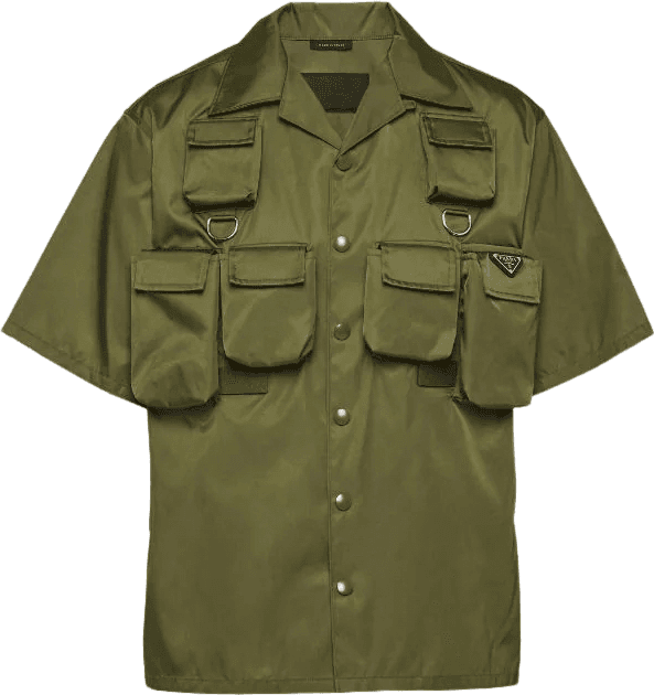 Chemise À Manches Courtes en Re-nylon Prd