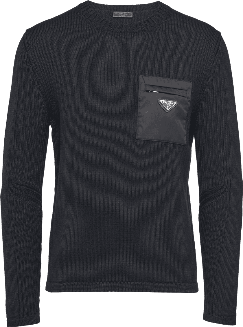 Pull en Laine Noir Prd