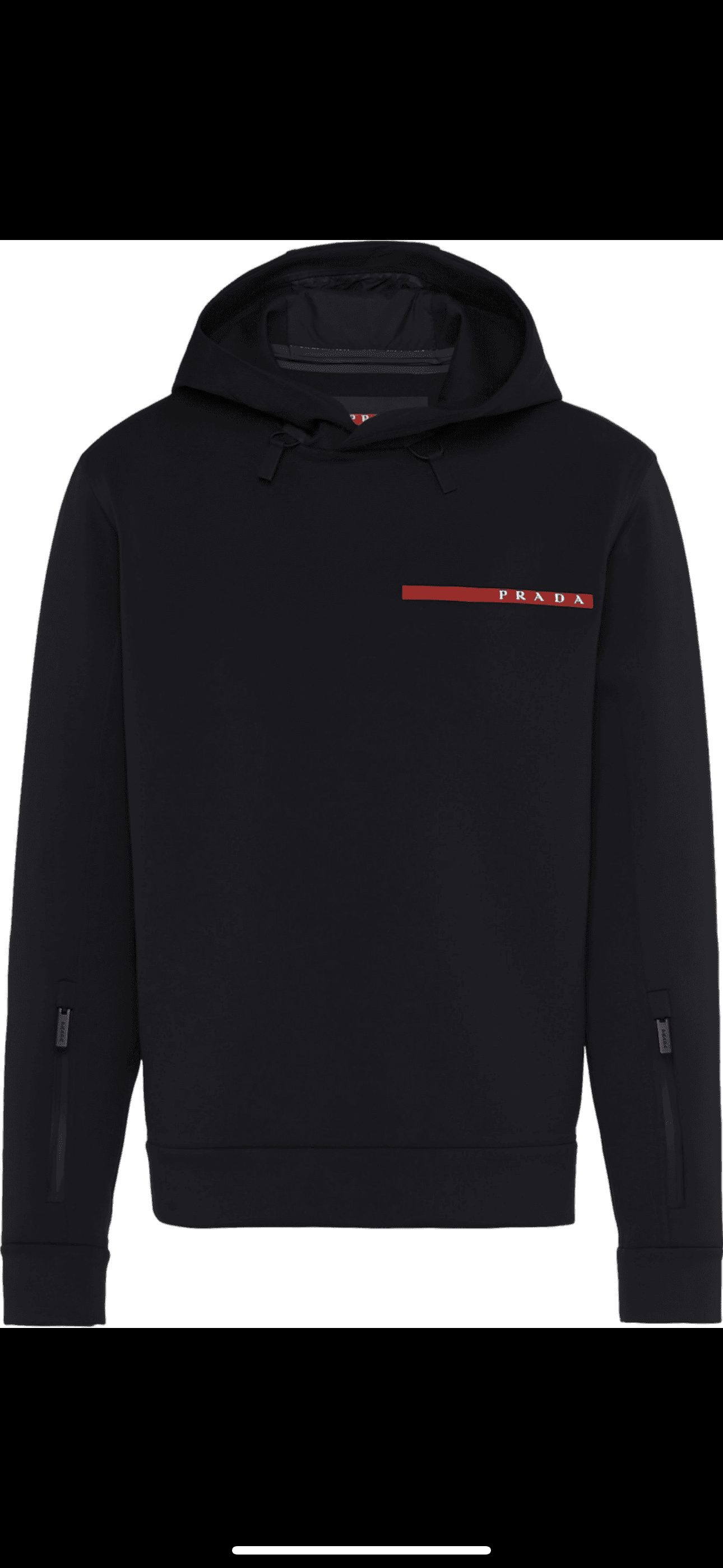 Sweat Jersey Double Tissage Recyclé Prada