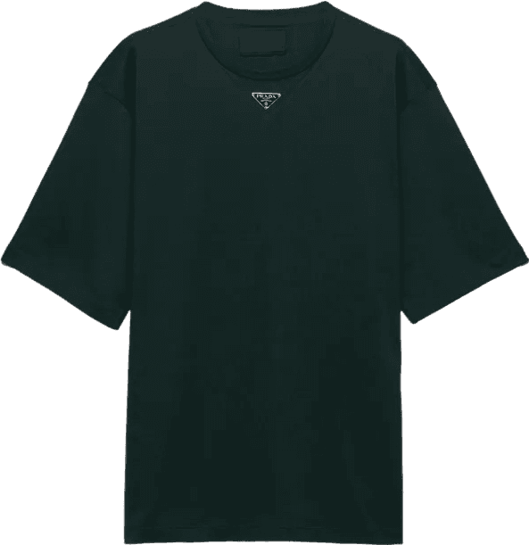 T-shirt Prd en Coton À Logo Triangulaire