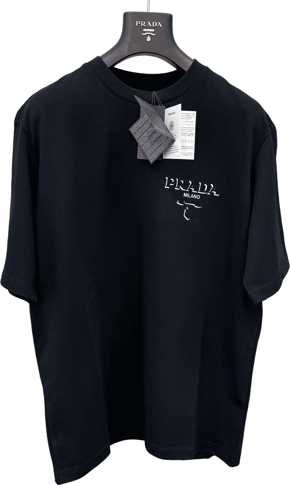 T Shirt Prd Black Oversized