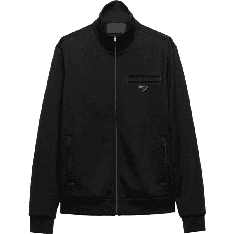 Veste Prd À Fermeture Zippe Logo Noir