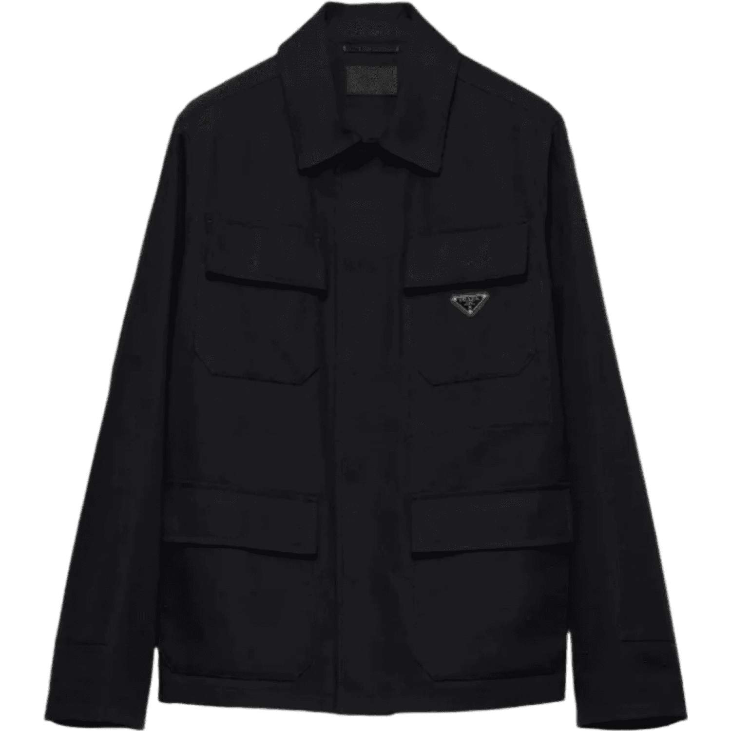 Prd Veste Boutonnée À Col Contrastant